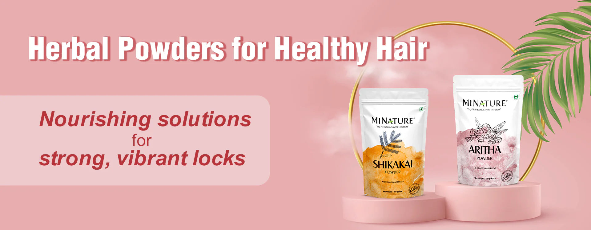 Herbal Hair Care Powders