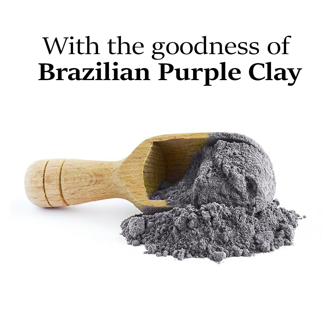 Brazilian purple clay