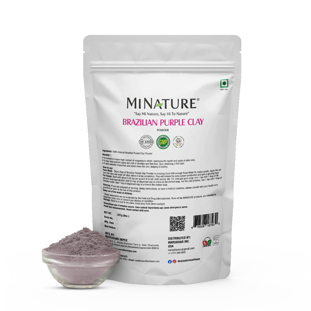 Brazilian purple clay