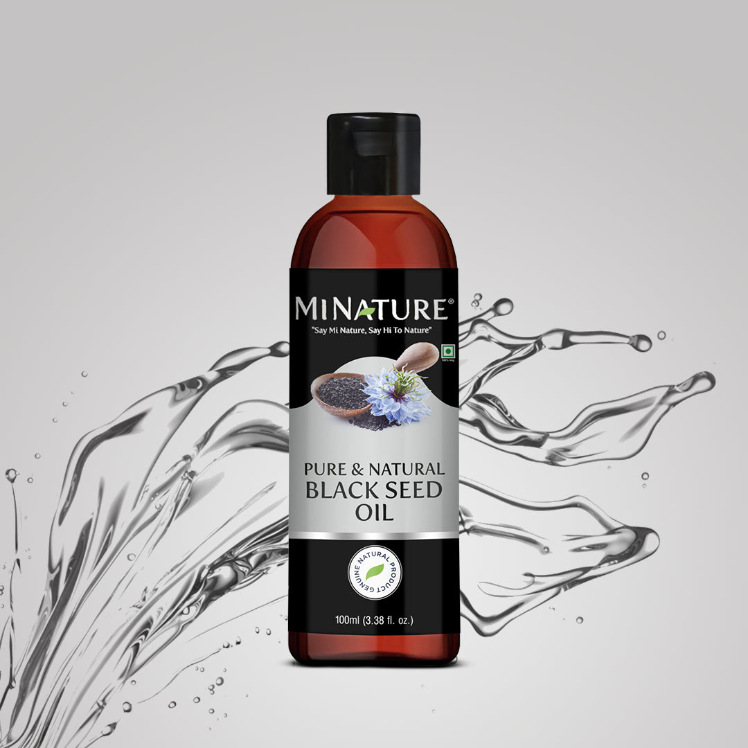 MINATURE Black seed oil for hair and skin, rich in essential nutrients and antioxidants for overall beauty care.