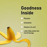 Nutritional Goodness of MINATURE Banana Peel Powder for Face and Hair.