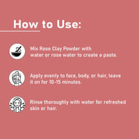 Rose Clay Powder