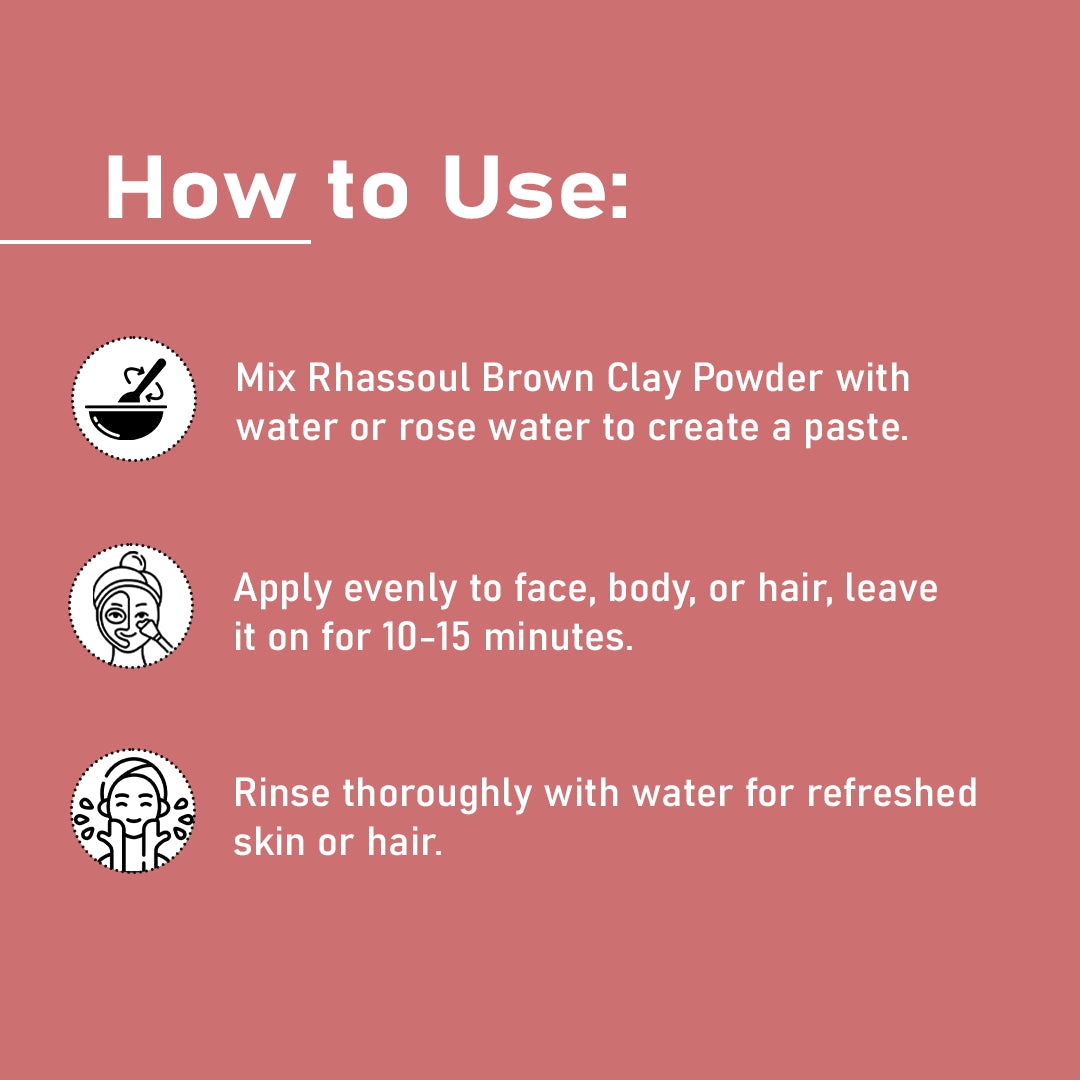 Use MINATURE Rose Clay Powder to detoxify pores and promote hydration.