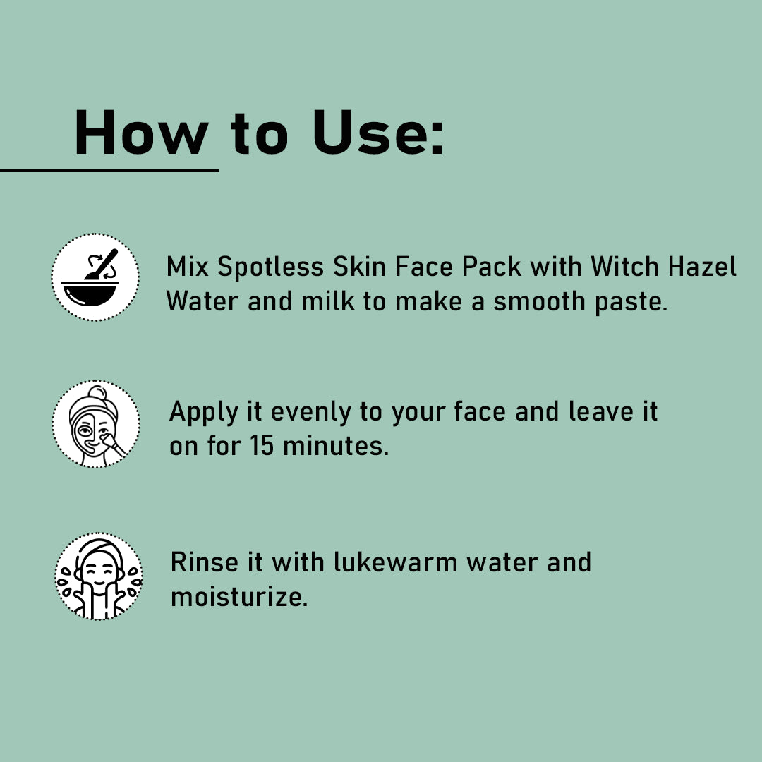 Spotless Skin Face Pack Powder