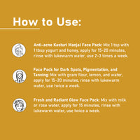 Simple steps to use kasturi haldi for acne, dark spots, pigmentation, and achieving radiant skin.