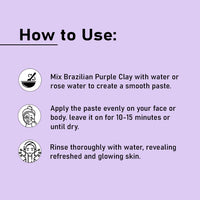 Brazilian purple clay