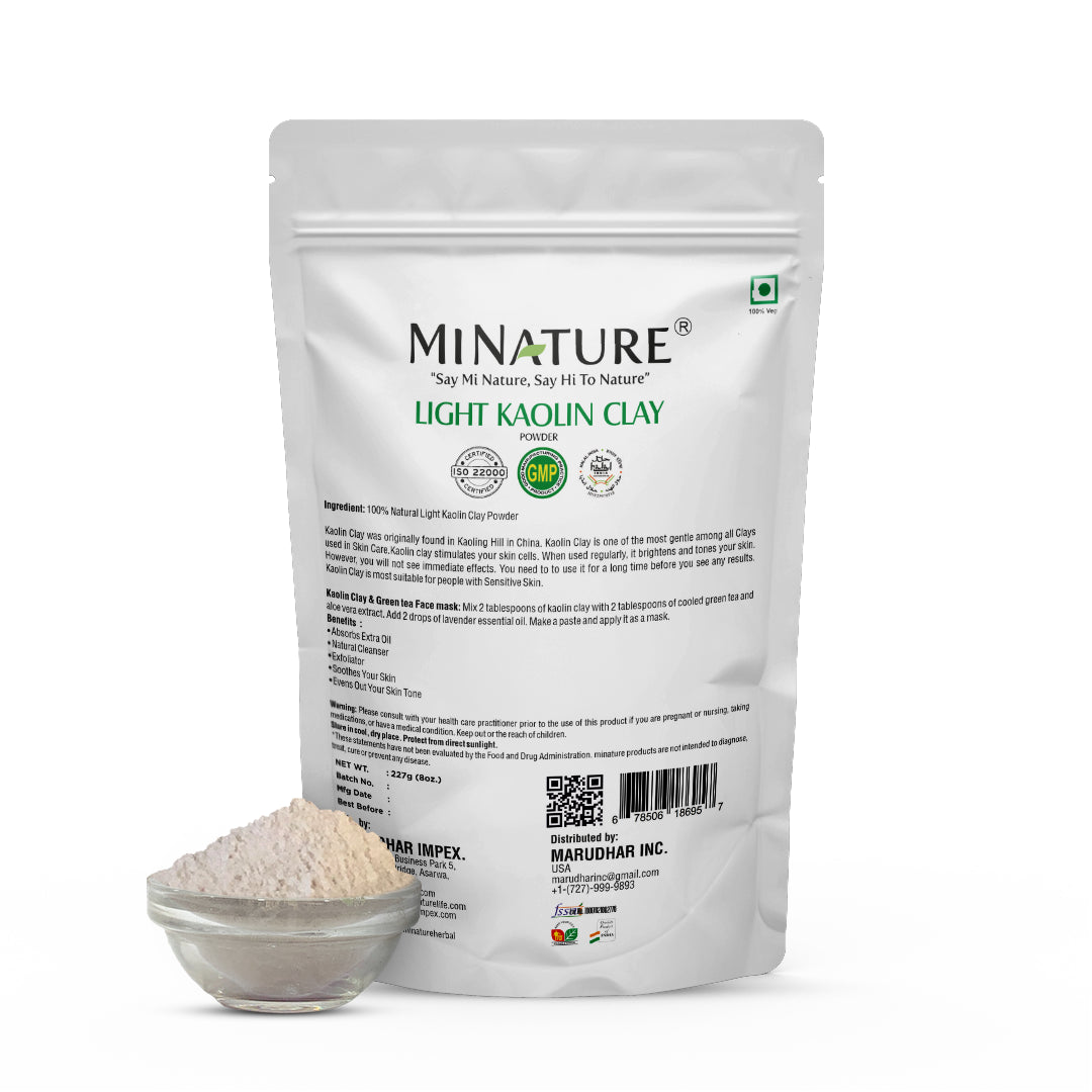 Light Kaolin Clay Powder