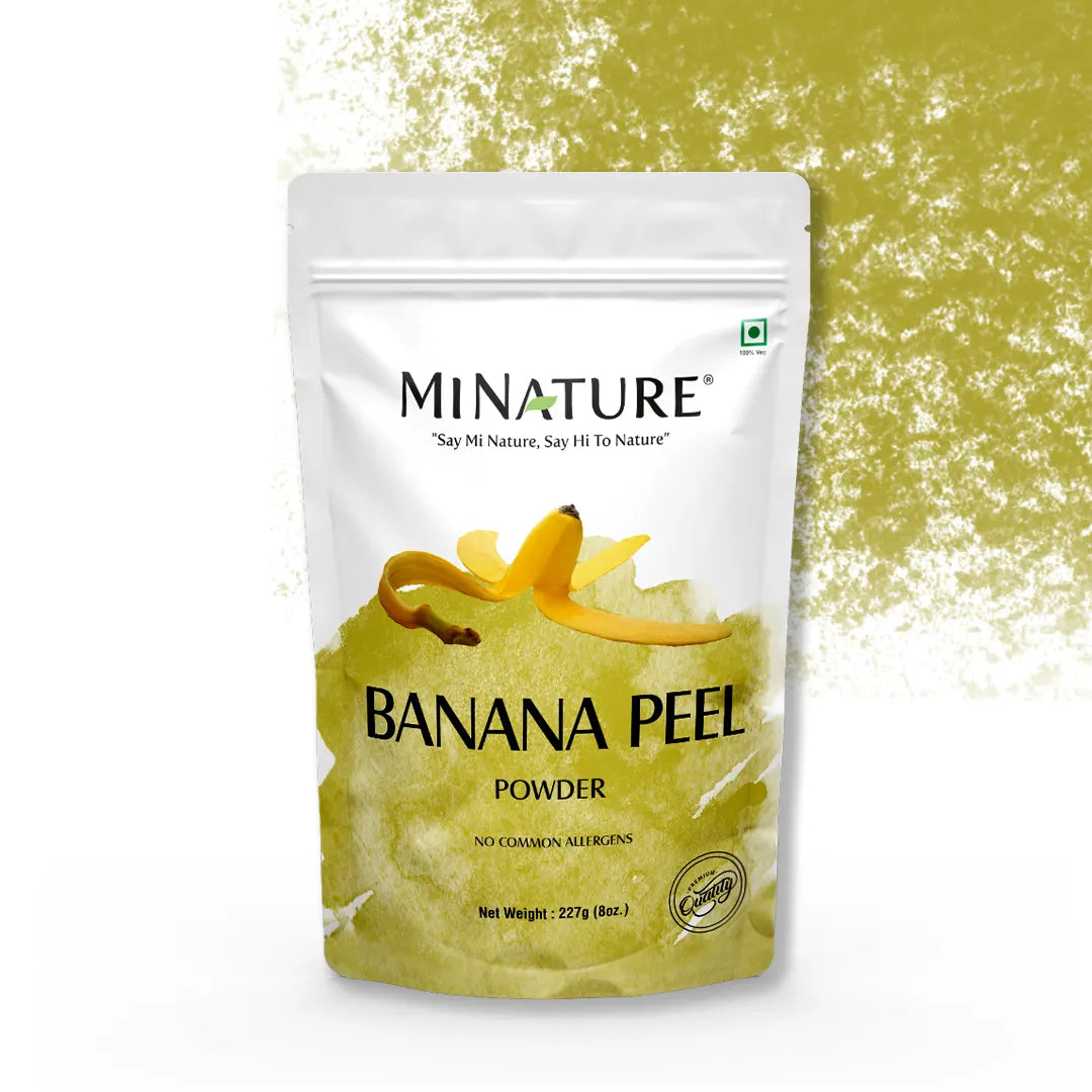 MINATURE Banana Peel Powder for Face and Hair.