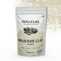 MINATURE Bentonite Clay Powder for smooth, refined skin texture and oil control.