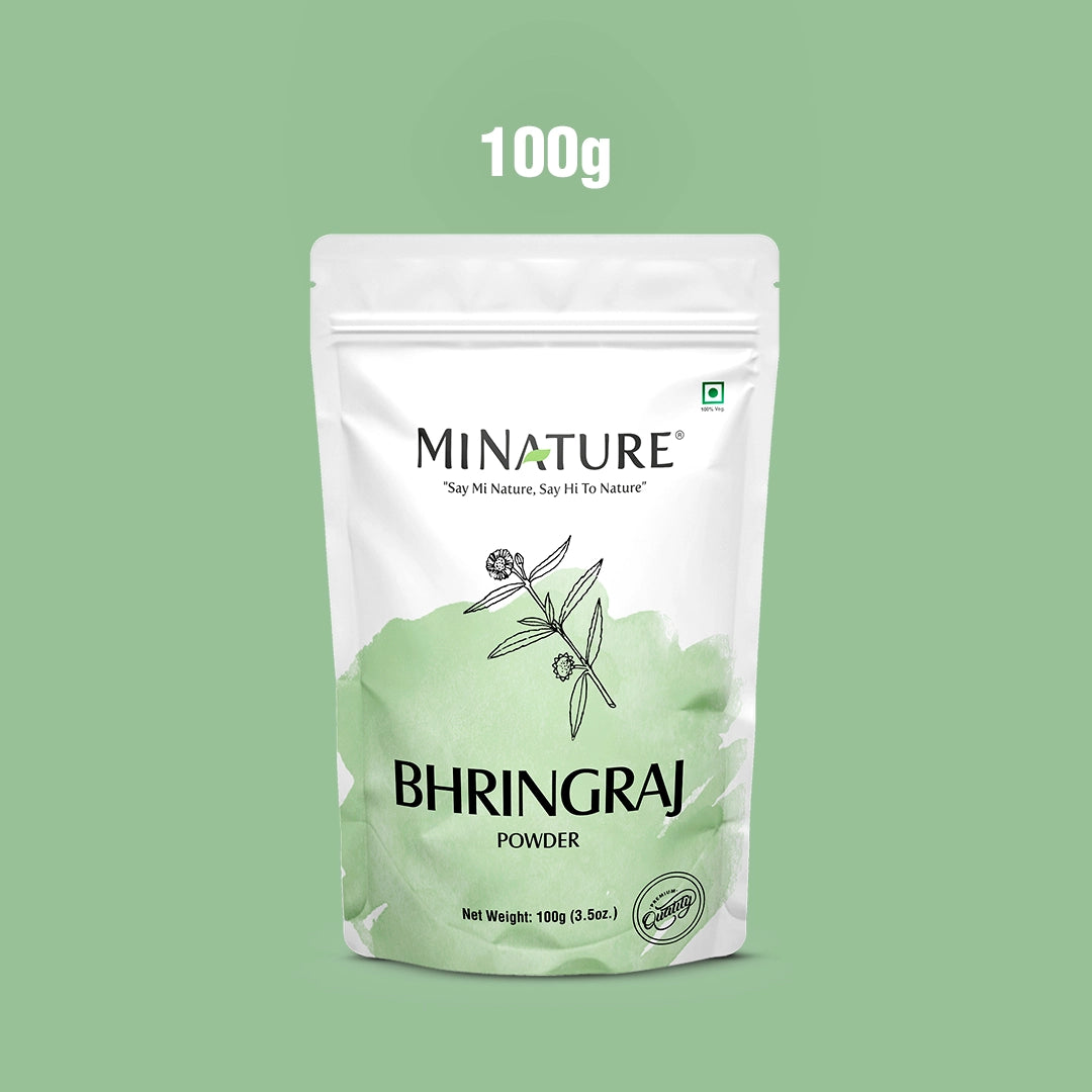 MINATURE Bhringraj Powder for Hair 100g.