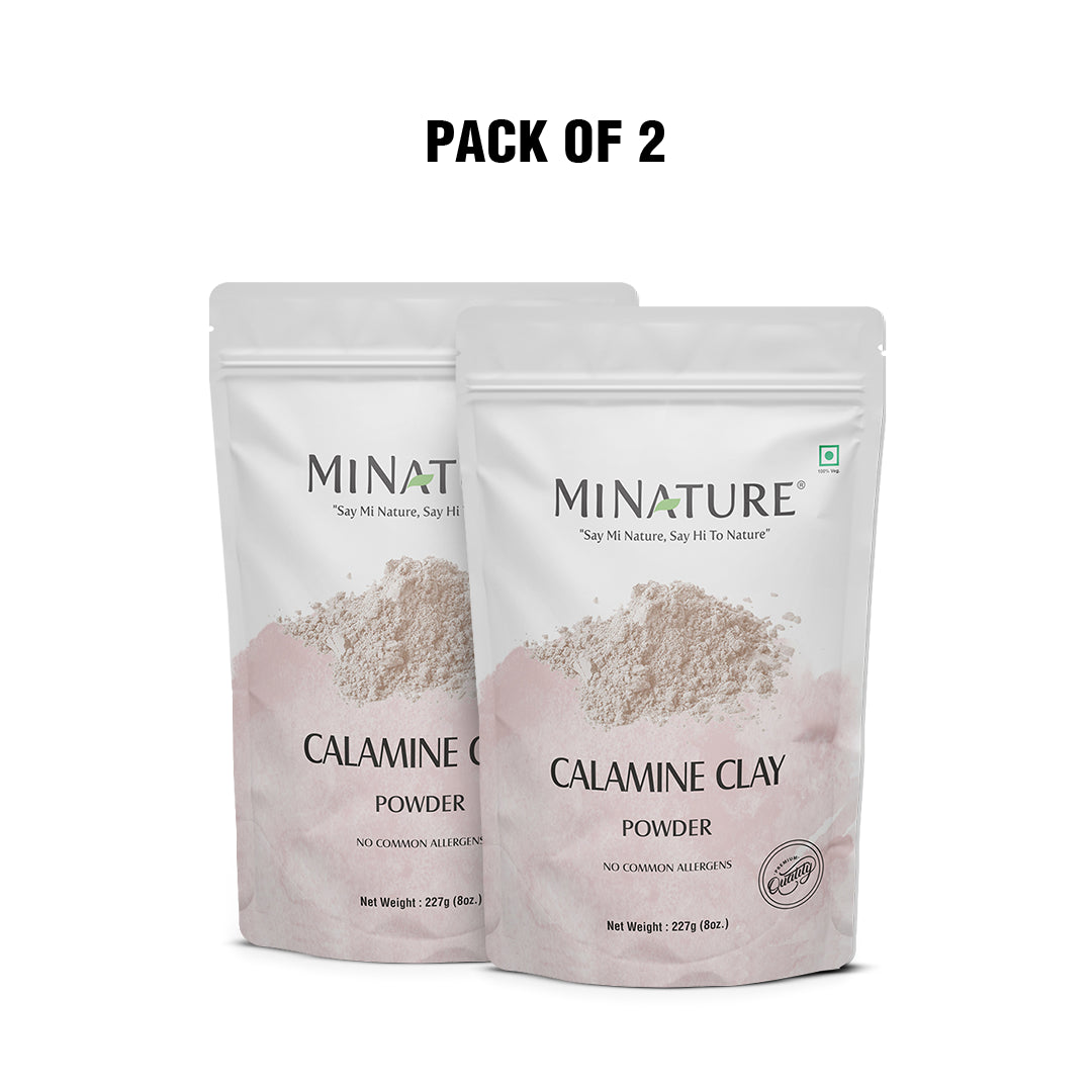 MINATURE Calamine Clay for Skin 227g(Pack of 2)