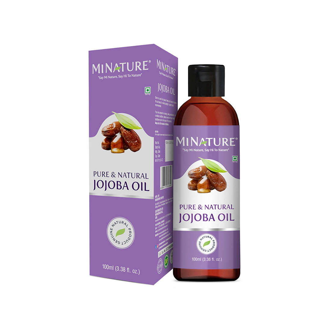 MINATURE Jojoba Oil for Hair and Skin 100ml.