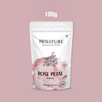 MINATURE Rose Petal Powder for Hair 100g.