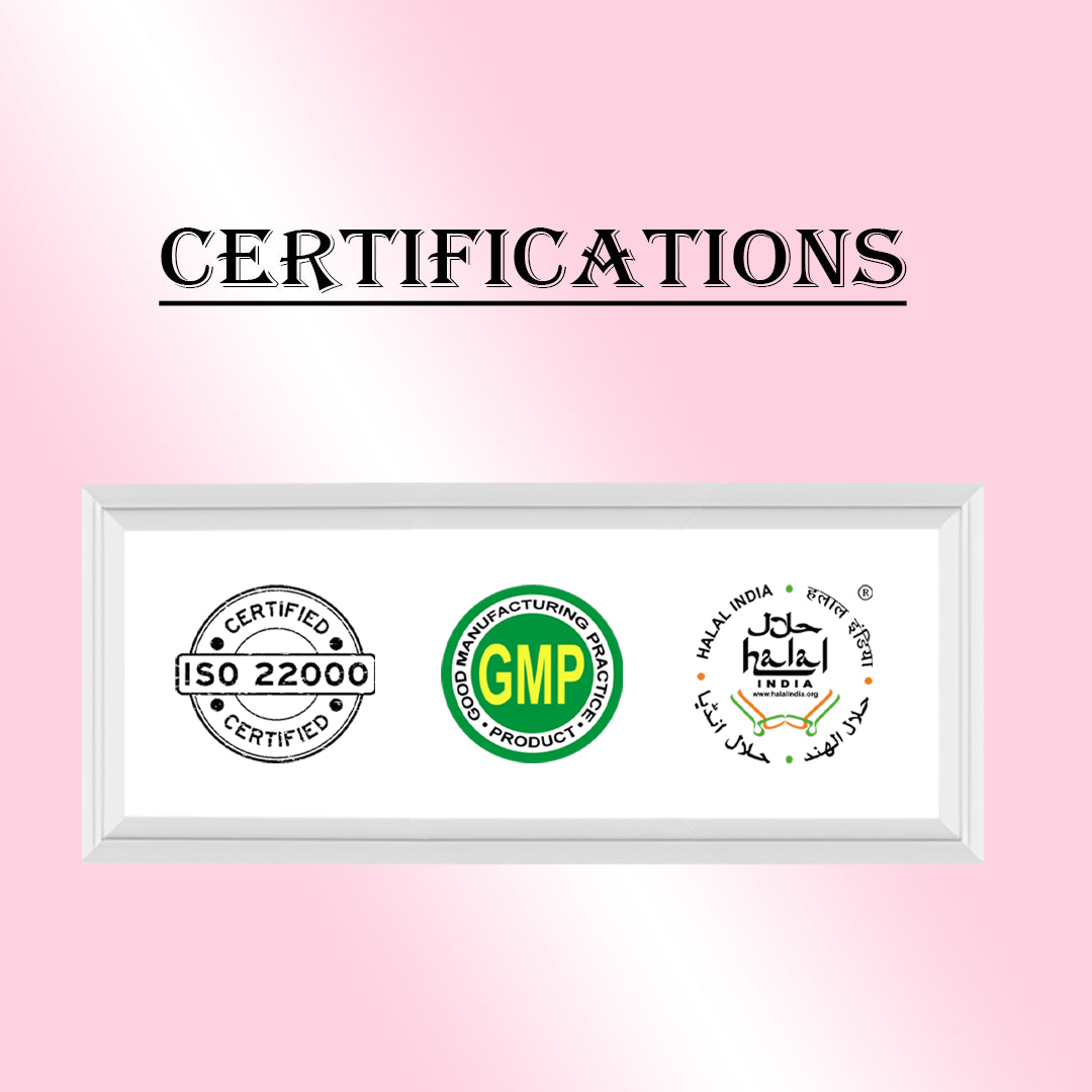 MINATURE Rose Body Butter (50g) certifications.