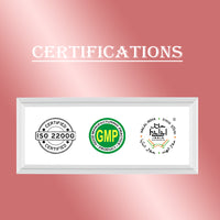 MINATURE Rose Clay Powder is certifications for it's quality.