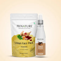 Ubtan Face Pack Powder & Earth Water Combo