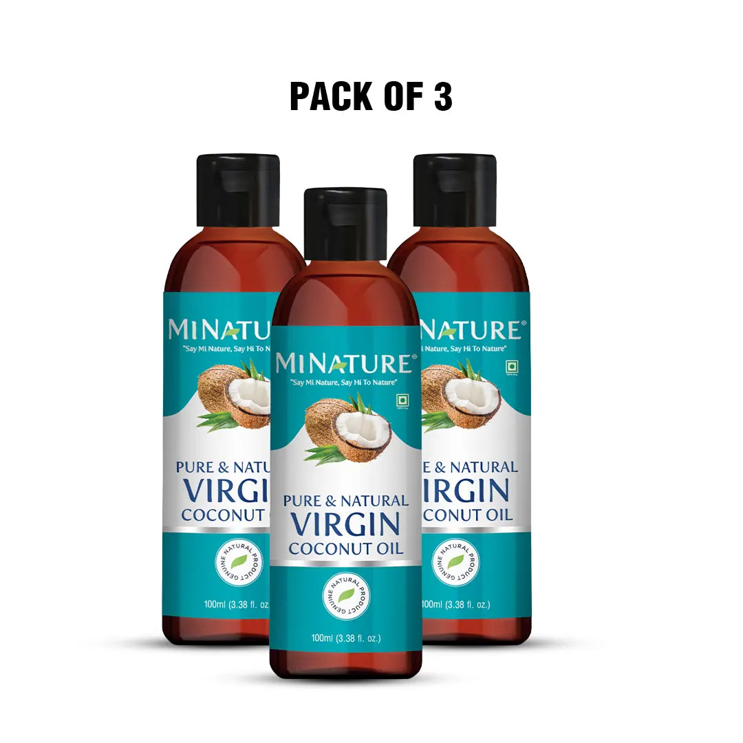 MINATURE Virgin Coconut Oil (Pack of 3)