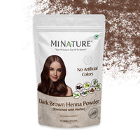 Dark Brown Henna Powder (Enriched with Herbs)