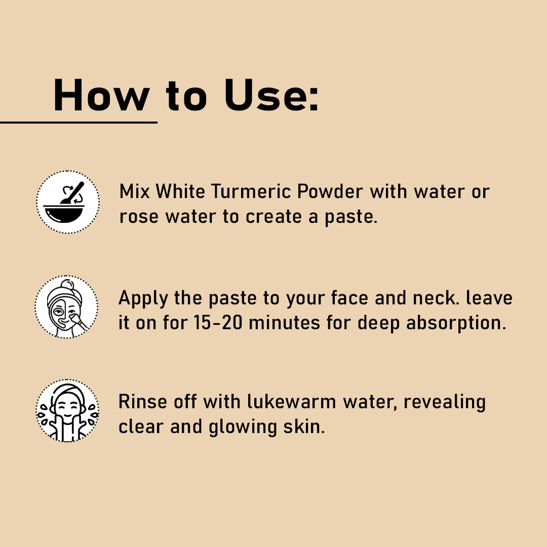 White Turmeric Powder