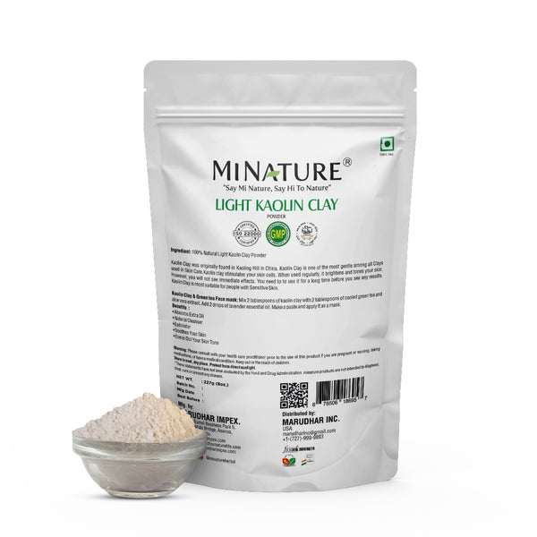 Light Kaolin Clay Powder